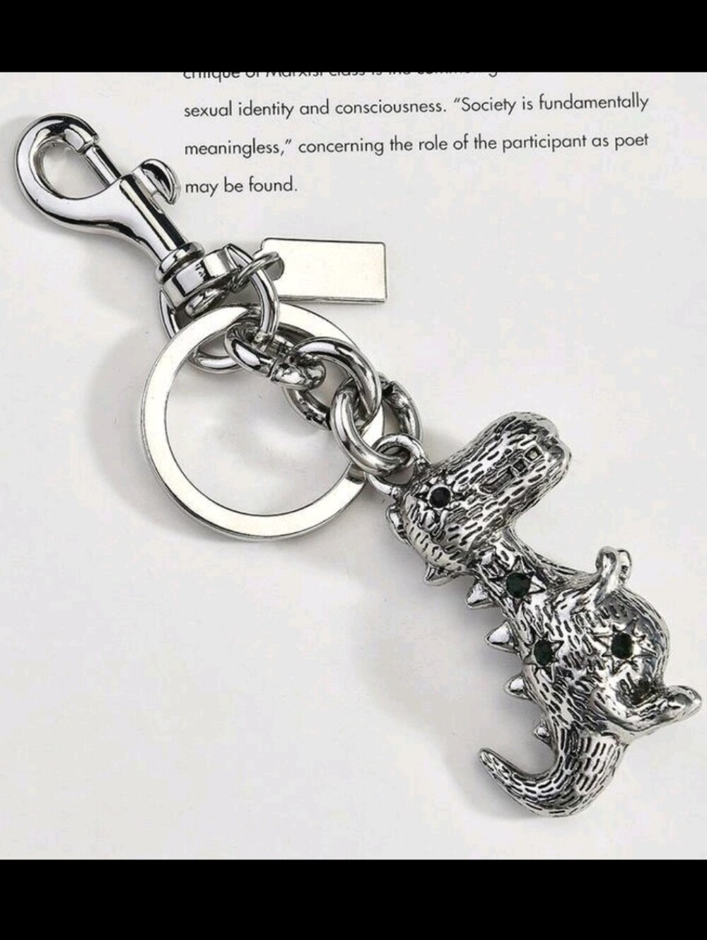 Dinosaur Bag Charm/ Keychain NEW